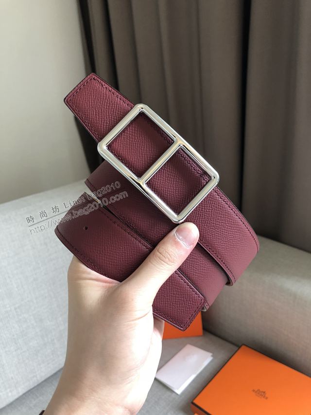Hermes皮帶 官網同步 38MM 進口原版皮 愛馬仕男士腰帶  xfp2095